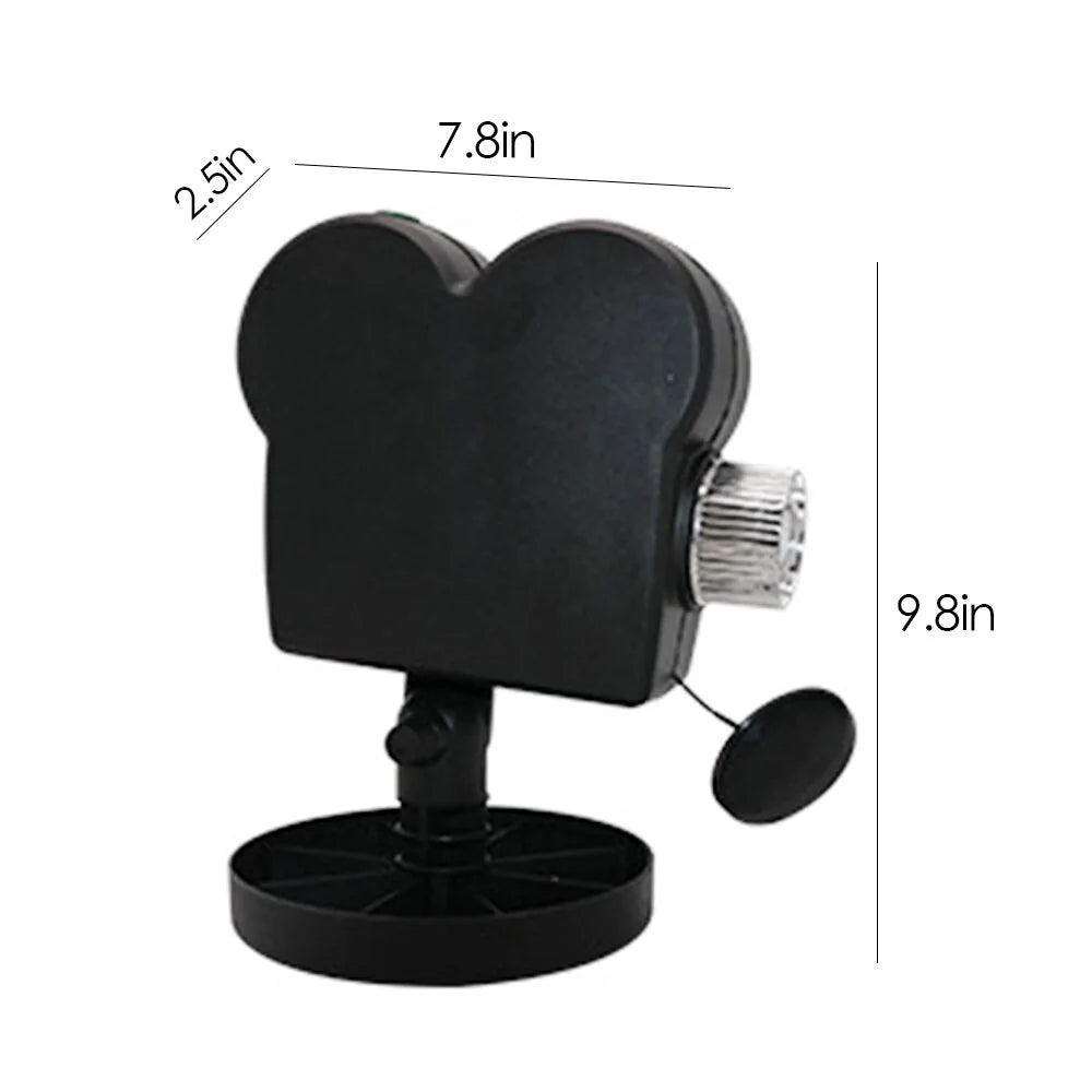 Halloween and Christmas Holographic Projector for Spooky and Festive Decorations