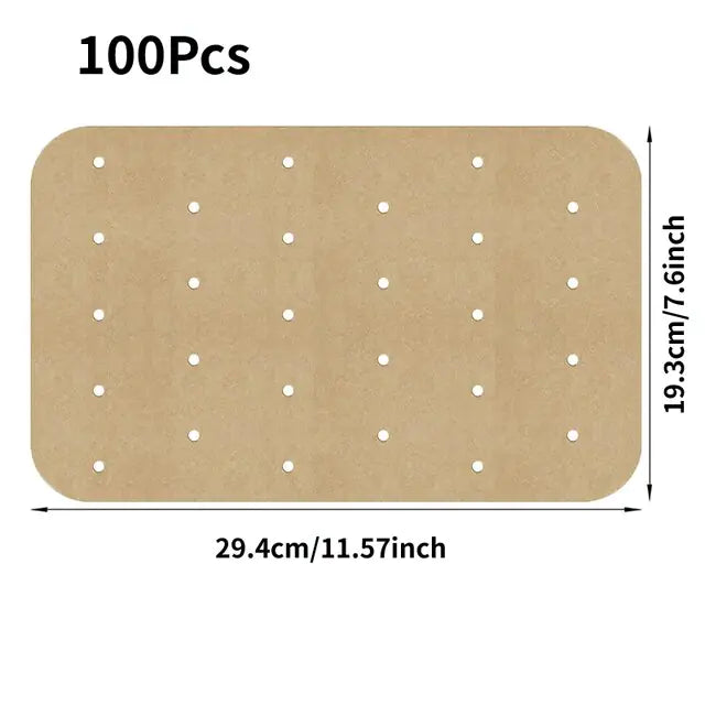 Air Fryer Paper Trays | Non-Stick, Oil-Proof Cooking Liners