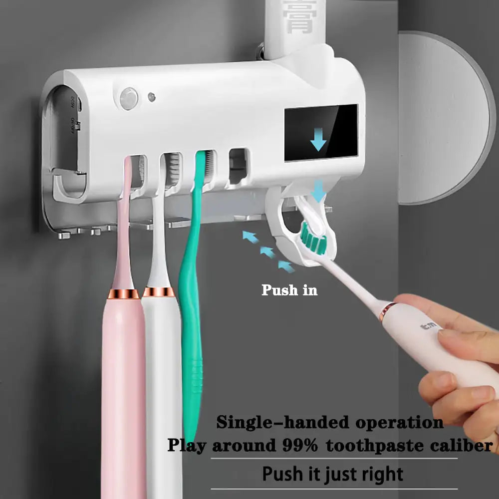 how to use the Automatic Toothpaste Dispenser