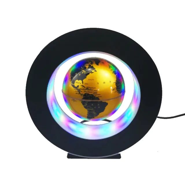Levitating Magnetic Globe LED Lamp – Mesmerizing Floating Light for Modern Spaces