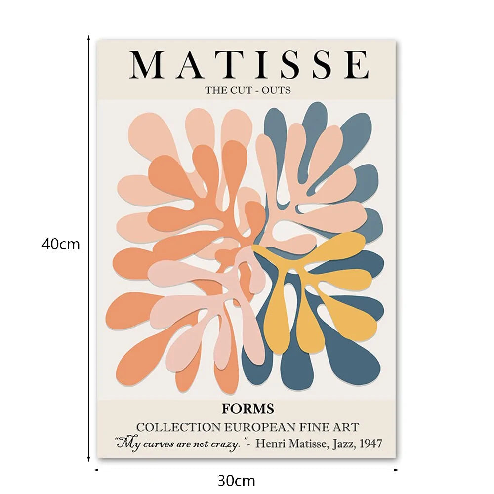 Matisse Wall Art Paintings - Modern & Abstract Room Decor