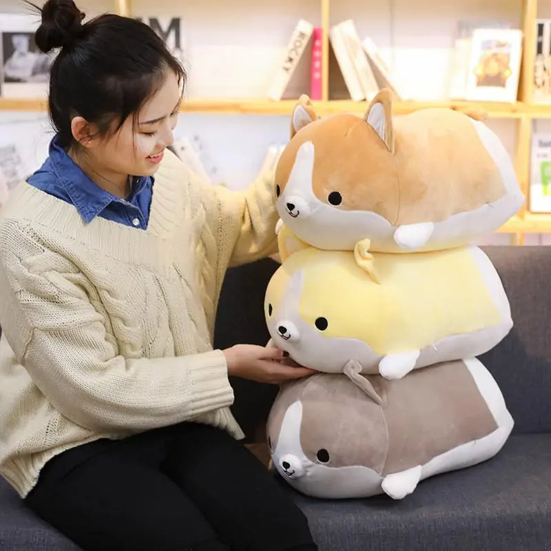 Cuddly Corgi Plush Toy – The Ultimate Snuggle Buddy