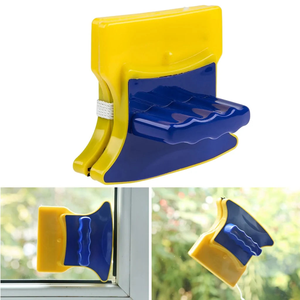 Magnetic Window Cleaner Glass Brush Tool – Double-Sided Glass Wiper