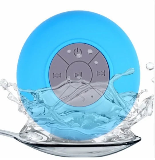 Waterproof Shower Speaker, blue