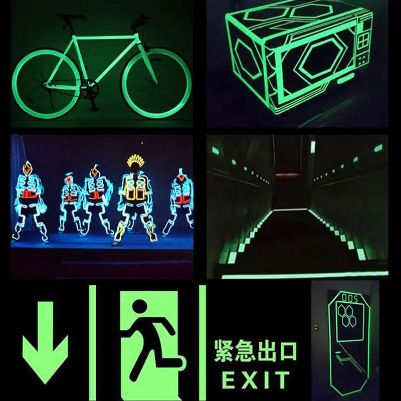 Glow In The Dark Tape, wide array of applications feature