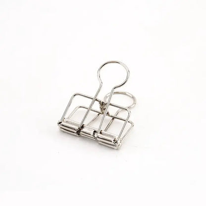 8 Colors Binder Clips Medium Metal Binder Clips