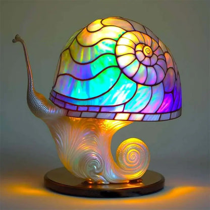 Creative Stained Plant Series Table Lamp