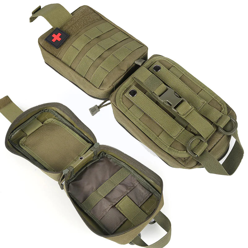 Tactical First Aid Kit Medical Molle Rip Away EMT IFAK Survival Emergency Bag