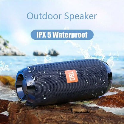 Bluetooth Speaker Wireless Waterproof Outdoor Stereo Bass USB/TF/FM Radio LOUD