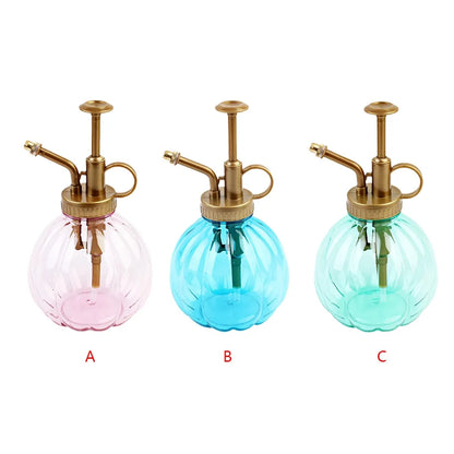 Retro Pumpkin Shape Plant Mister Spray Bottle