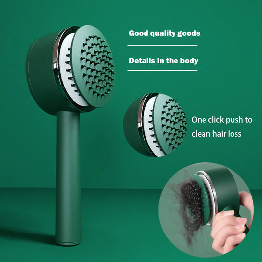 Self Cleaning Hair Brush