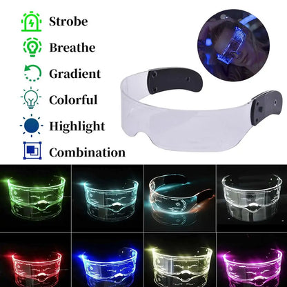 EL Luminous LED Glasses for Party Decor