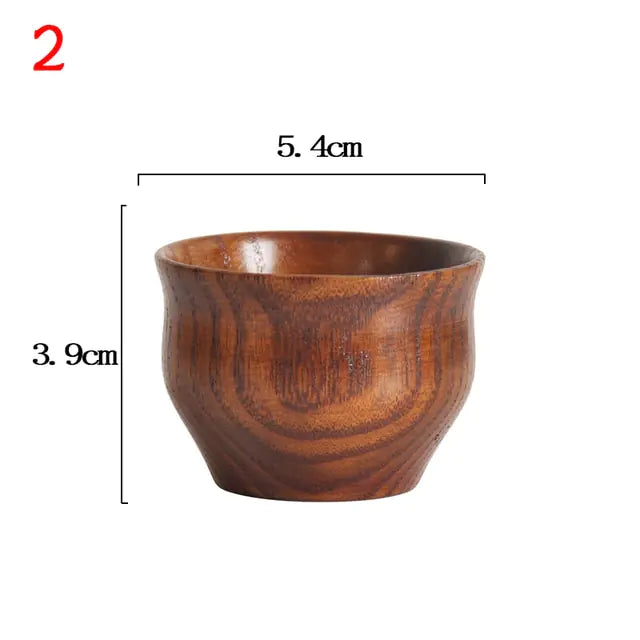 Natural Spruce Wood Cups